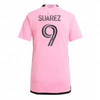 Camiseta Inter Miami Luis Suarez #9 Primera Equipación Replica 2024-25 para mujer mangas cortas